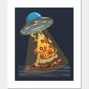 OVNI prefer pizza Posters and Art